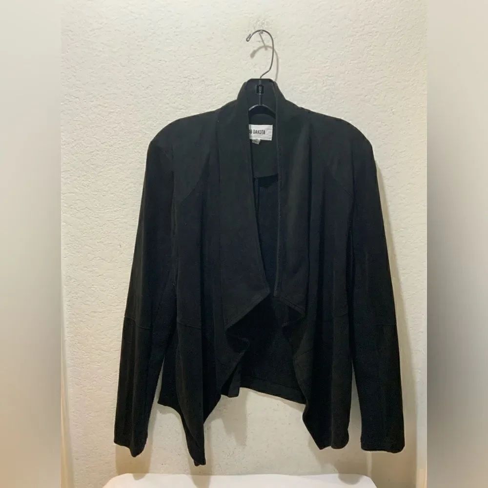 BB Dakota Faux leather x knit Jacket size M